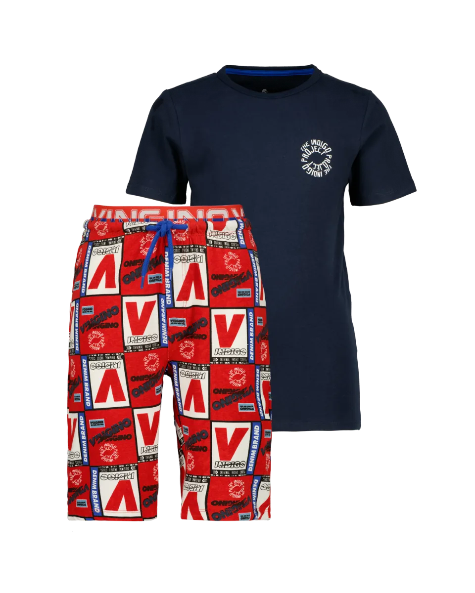 Jungen Pyjama Waldo | Blau