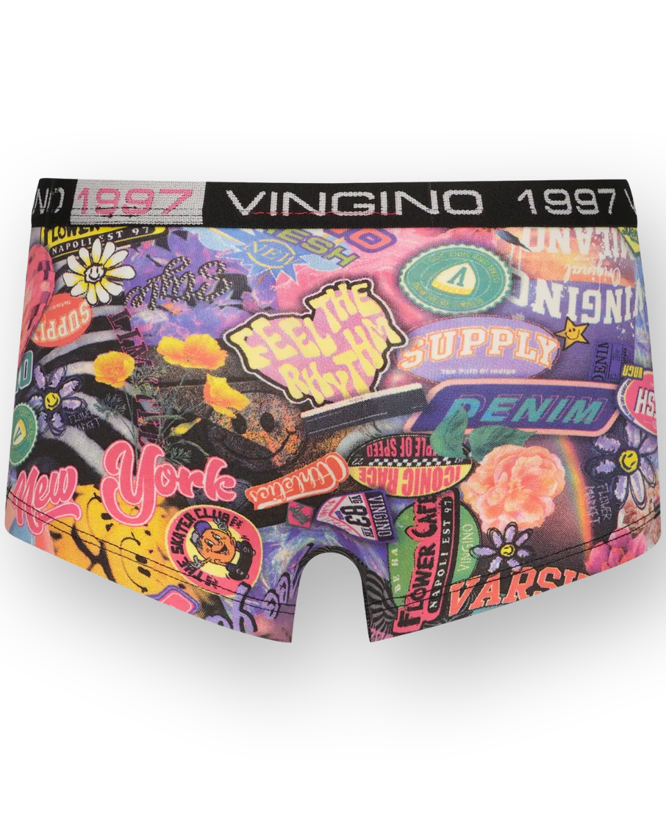 Mädchen Hipster fantasy racer 2-pack | Schwarz