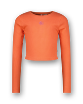 T-shirt G-basic-crop Rib Longsleeve