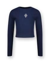 T-shirt G-basic-crop Rib Longsleeve