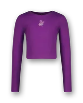 T-shirt G-basic-crop Rib Longsleeve