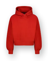 Kapuzenpullover Basic melange