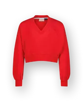 Sweatshirt Basic-V neck
