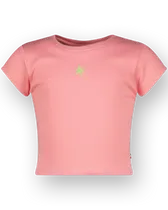 T-shirt Basic-Crop Rib Tee