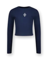 T-shirt G-basic-crop Rib Longsleeve
