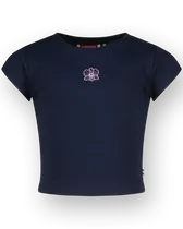 T-shirt Basic-Crop Rib Tee