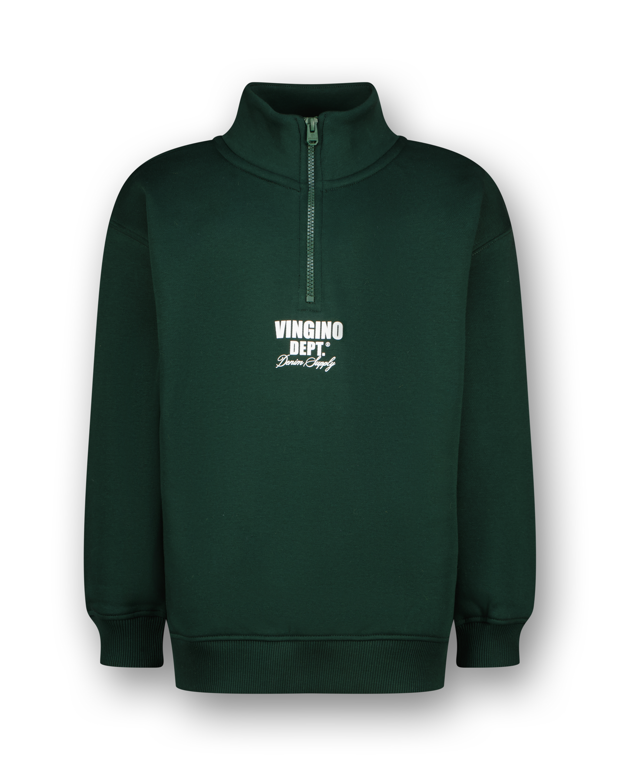 Pullover Basic-half Zip