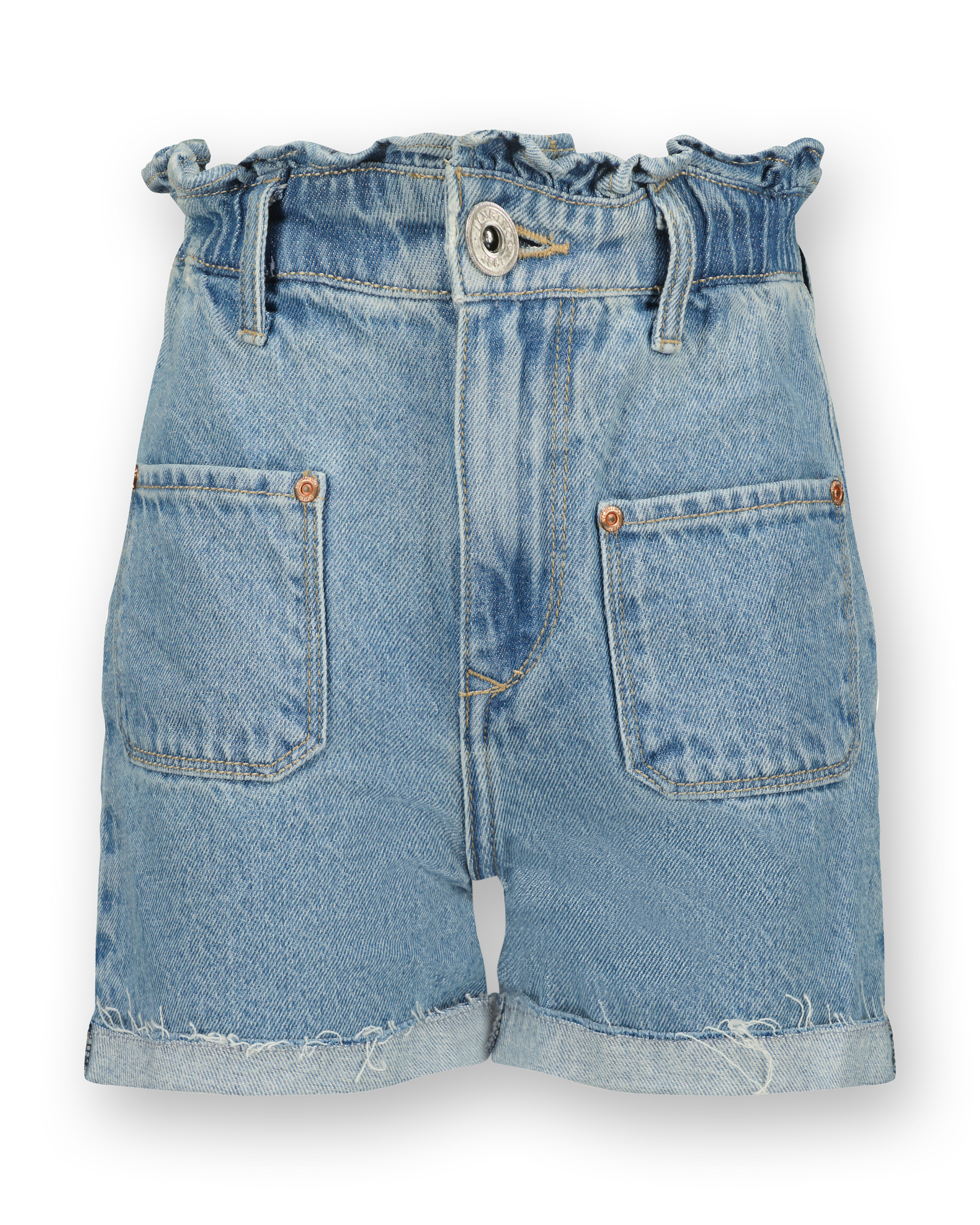 Kurze Hose high waist Demy Patched On Pockets