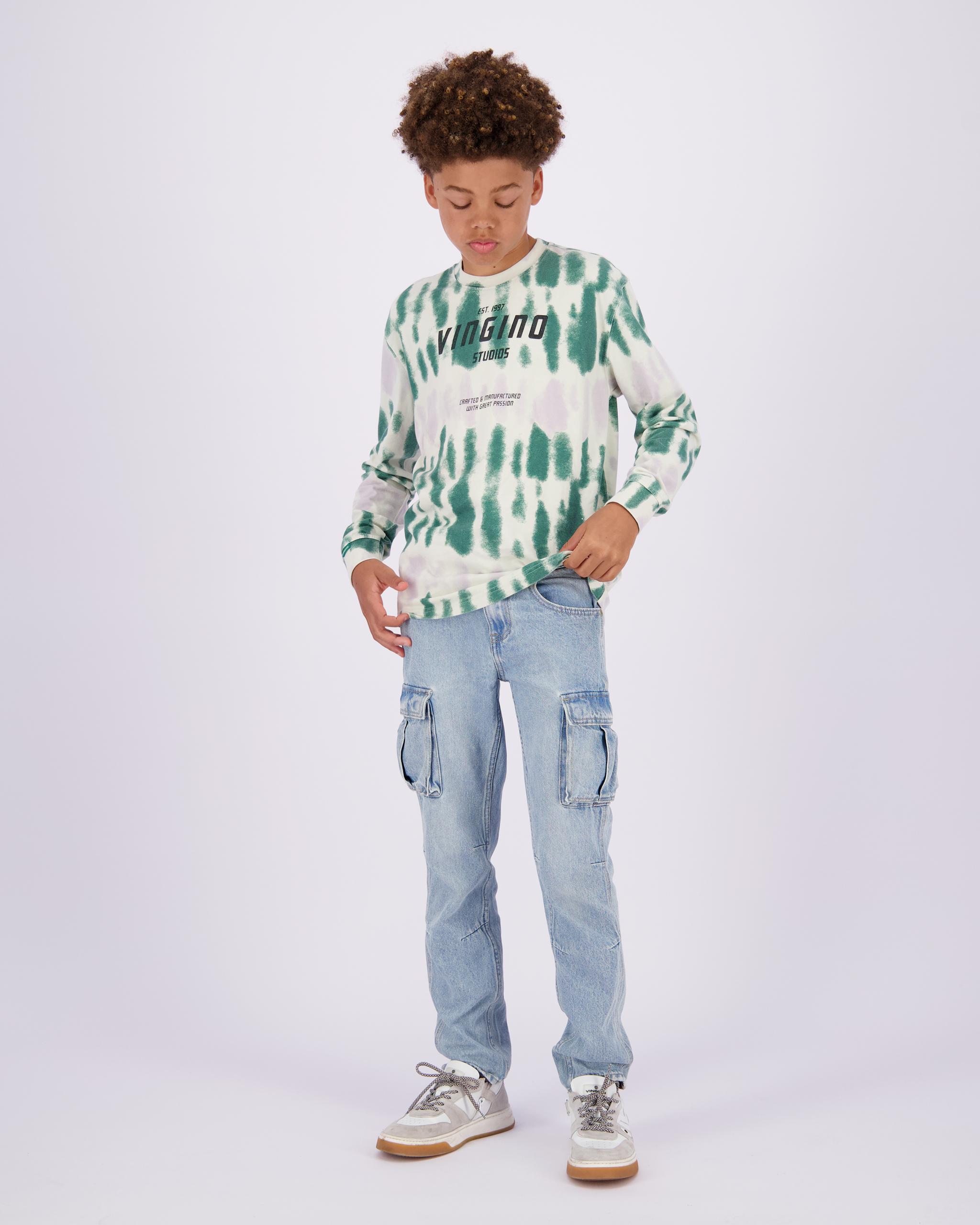 Straight Jeans Peppe Cargo