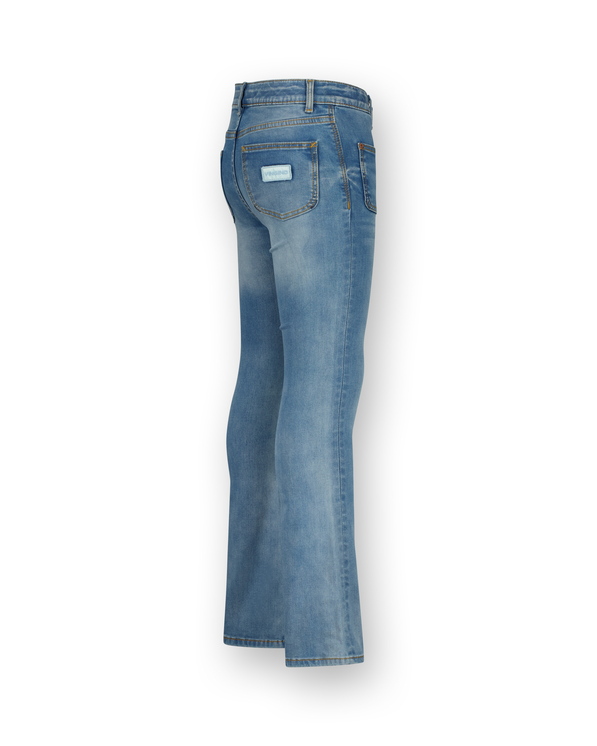 Flare Jeans Britte Patched On Pockets