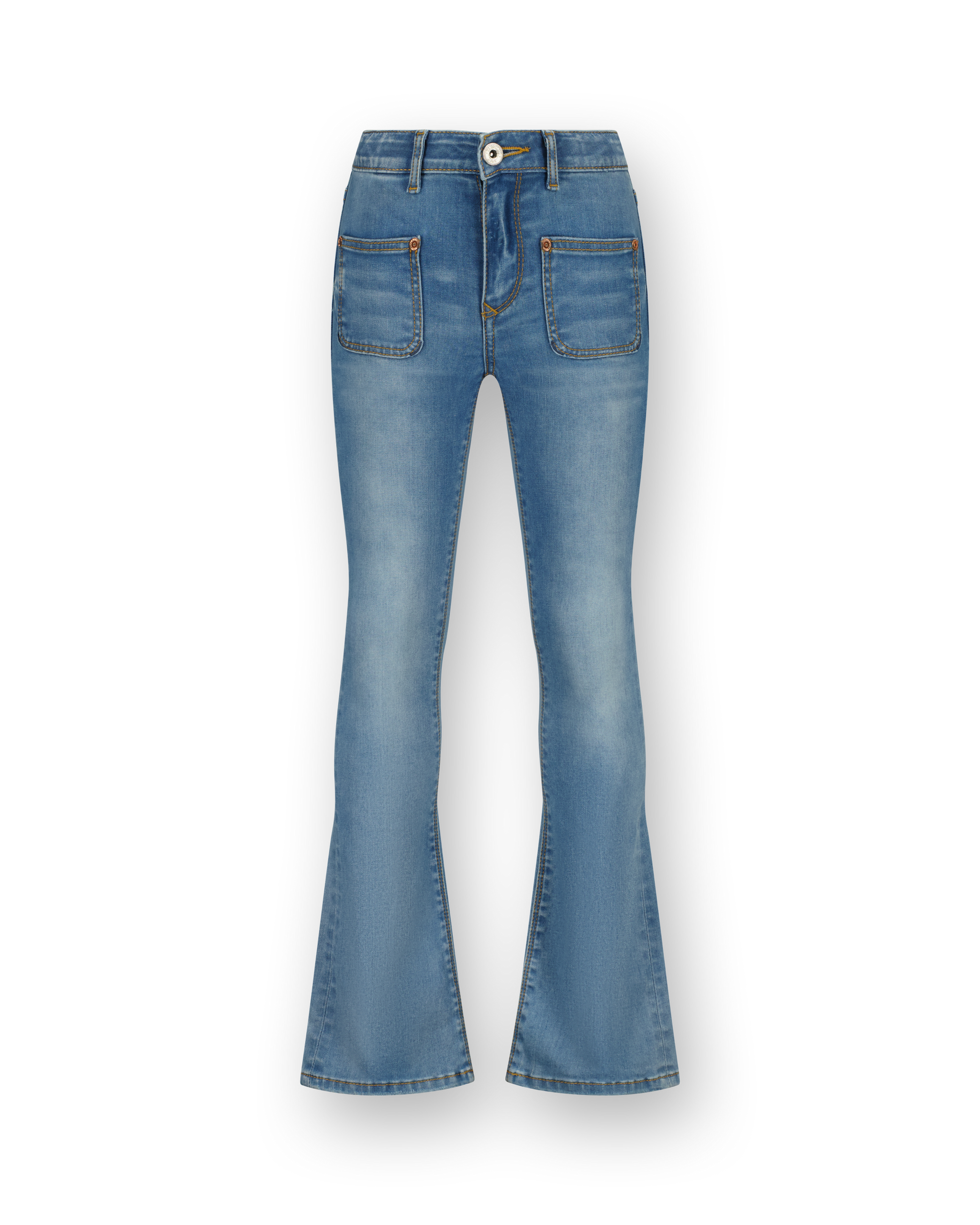 Flare Jeans Britte Patched On Pockets