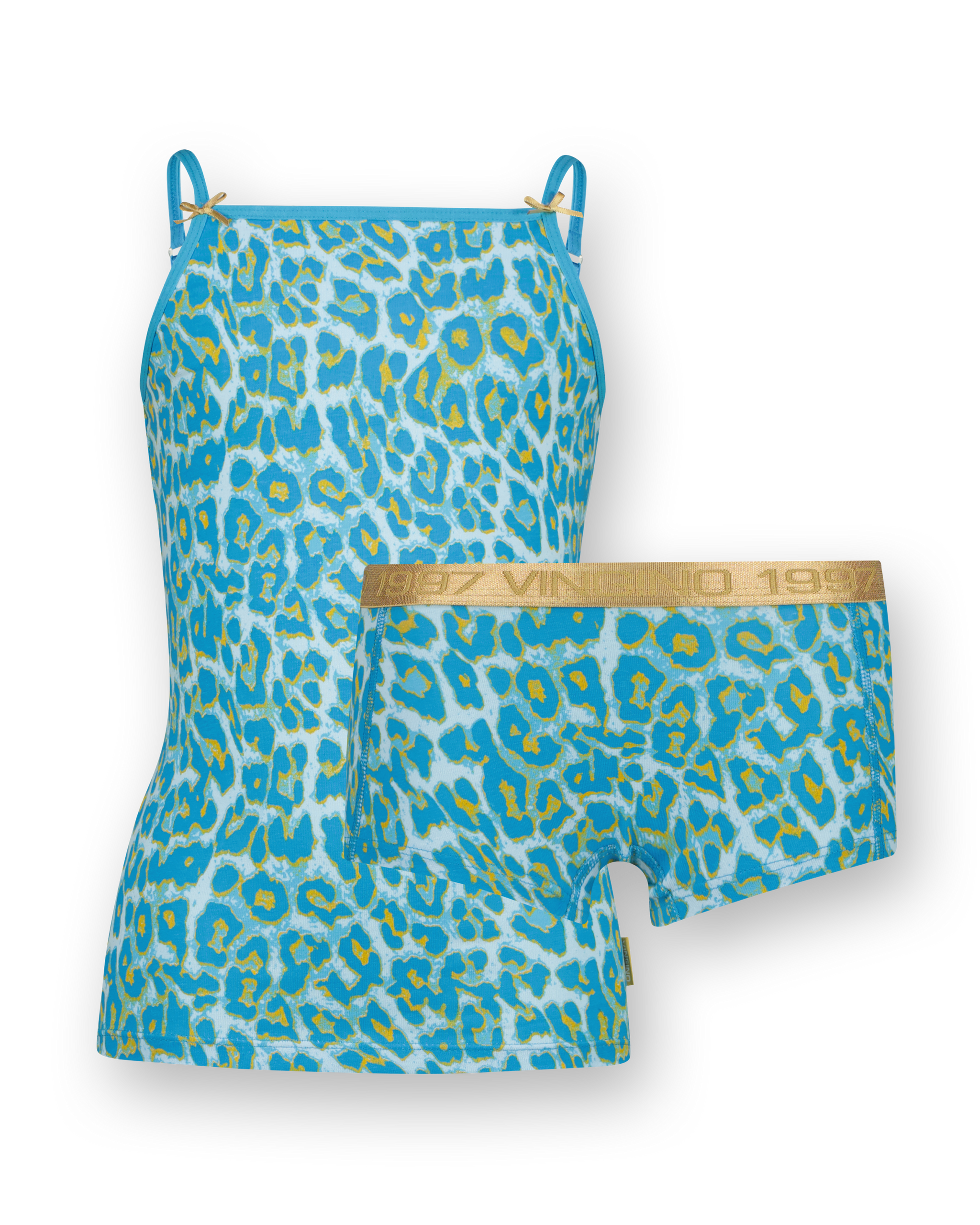 Hipster G-242-1 Animal Singlet Set