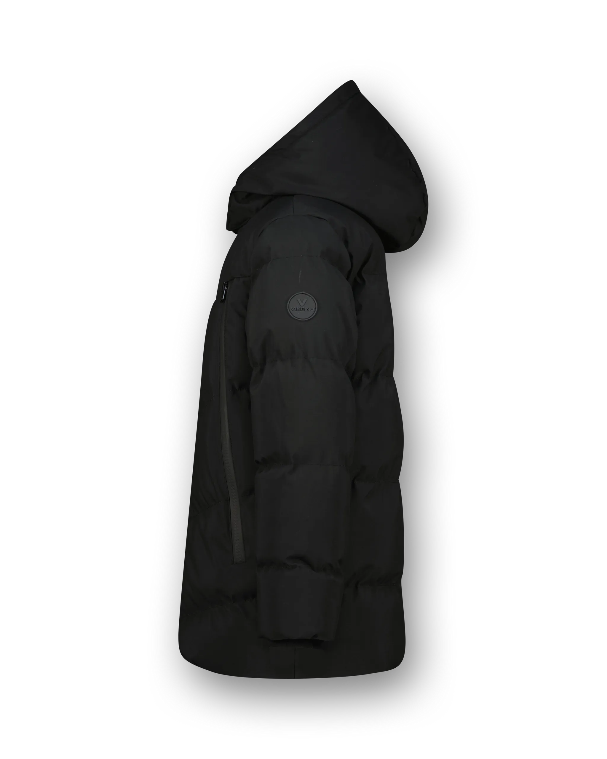 Jungen Outdoorjacke Thard | Schwarz