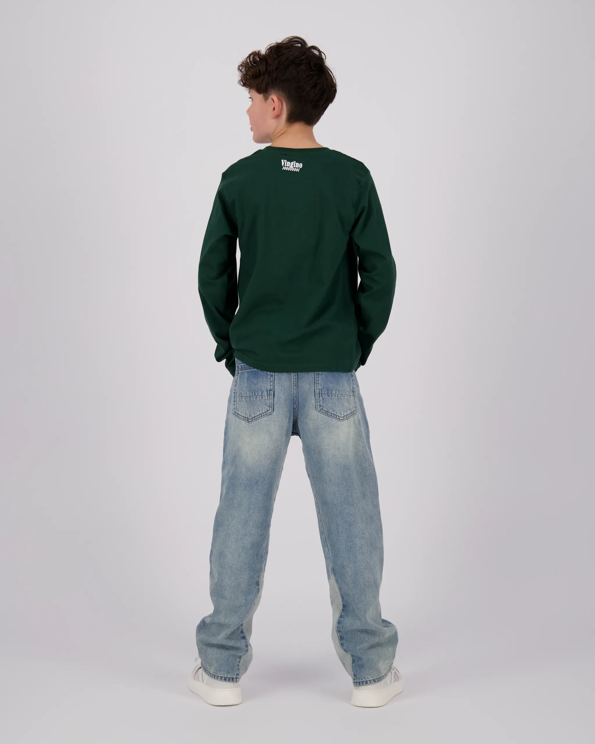 Jungen T-shirt Jacing | Grün