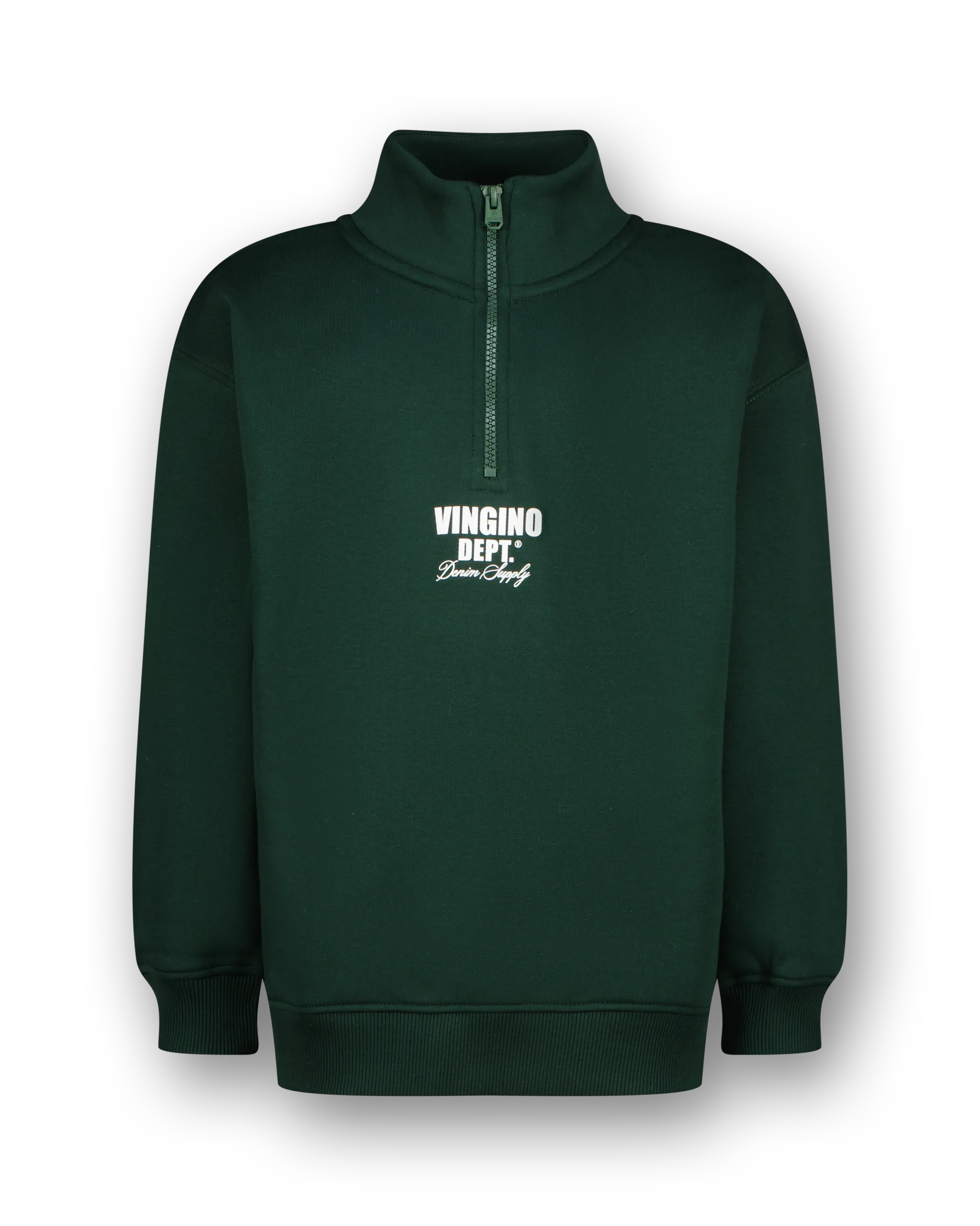 Pullover Basic-half Zip