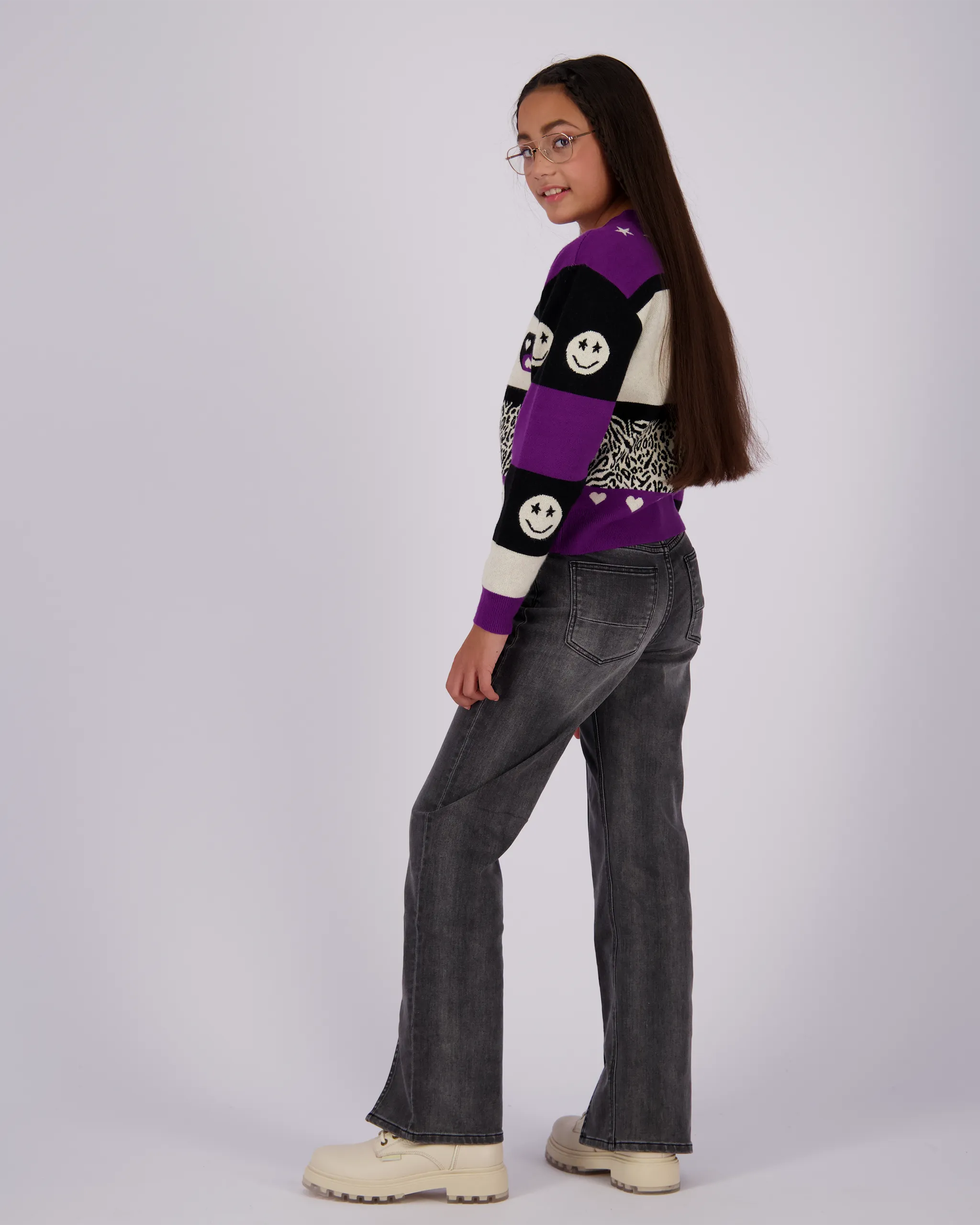Straight Jeans Catie Split