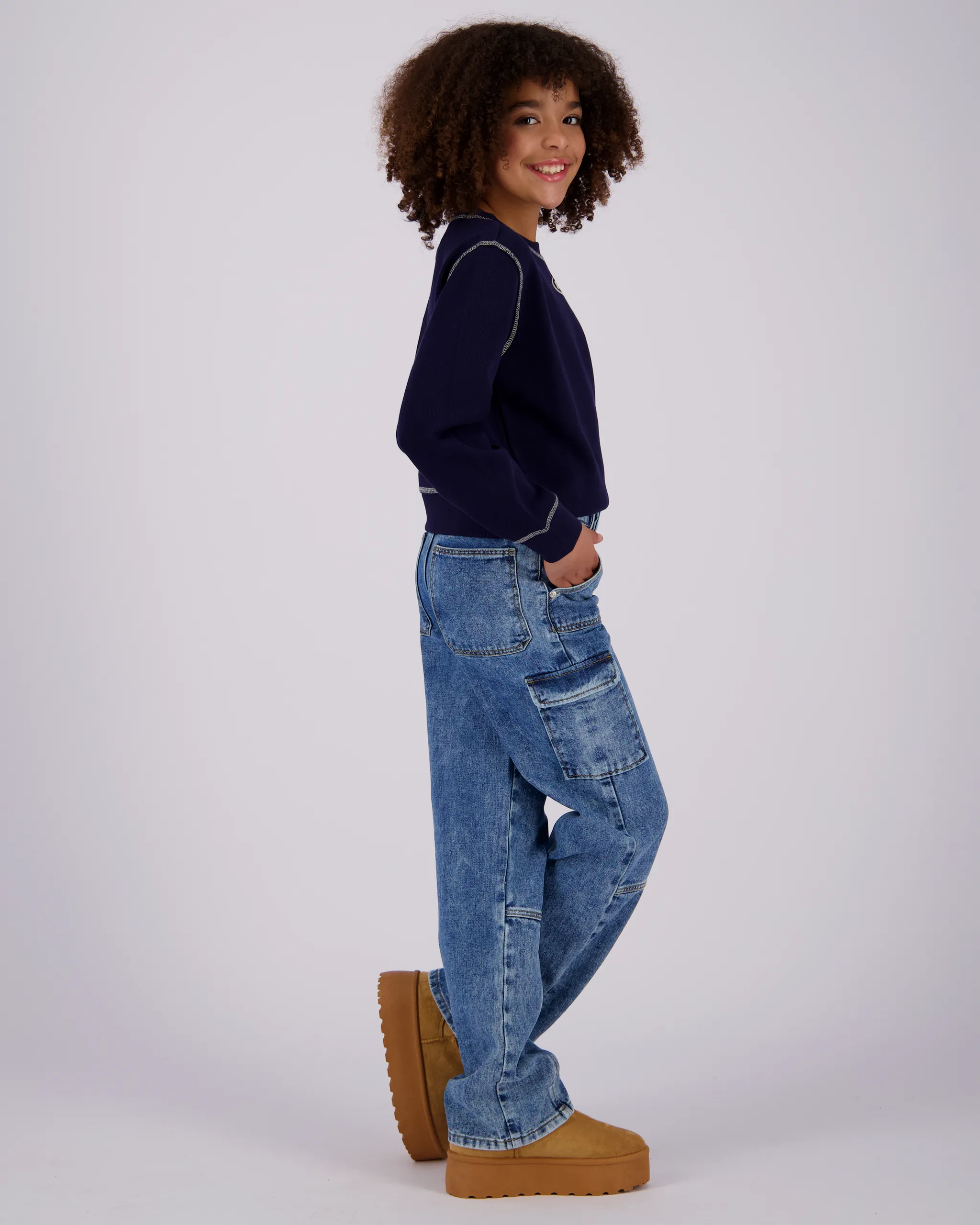 Wide leg Jeans Cato Cargo