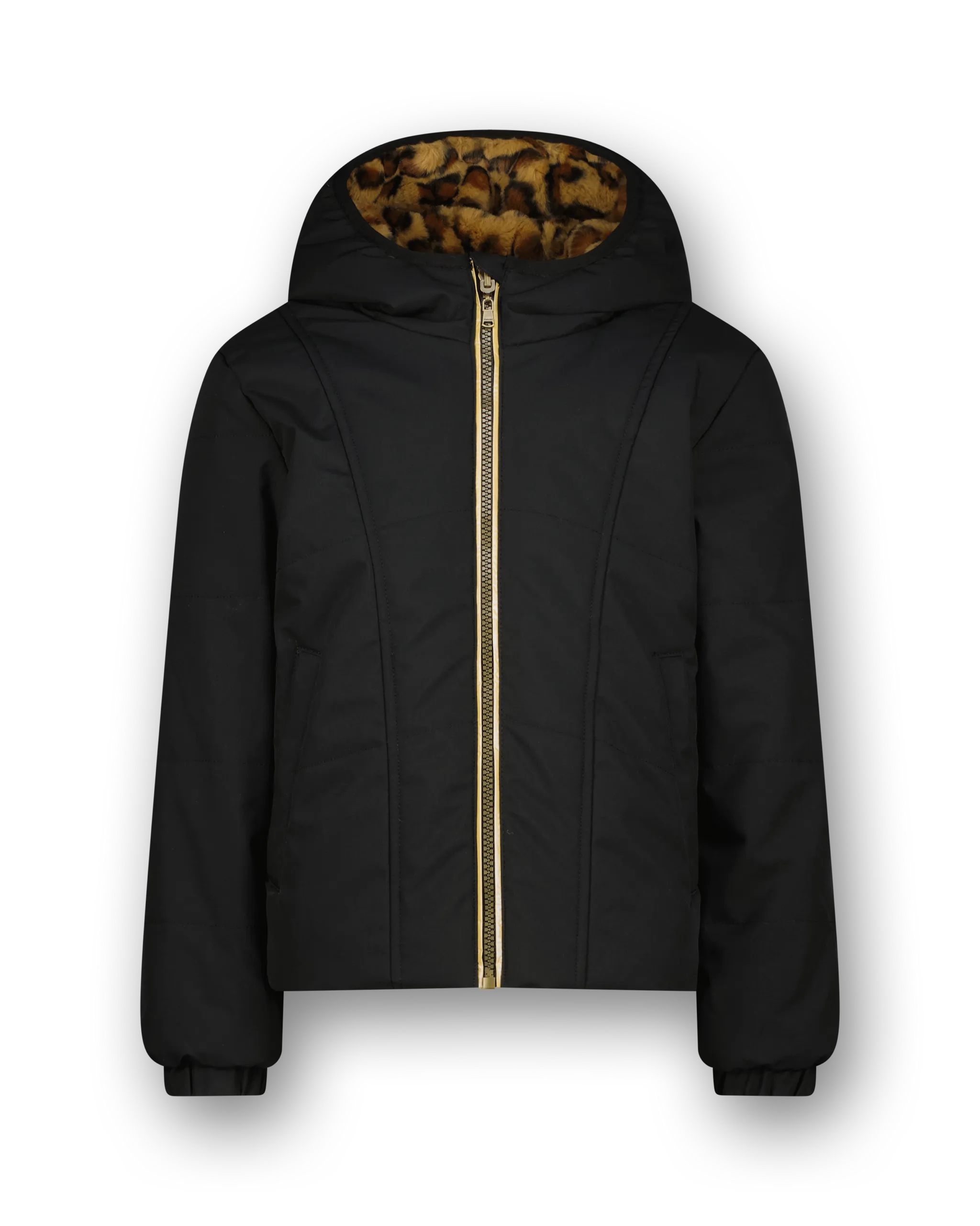 Mädchen Outdoorjacke Tabra | Schwarz