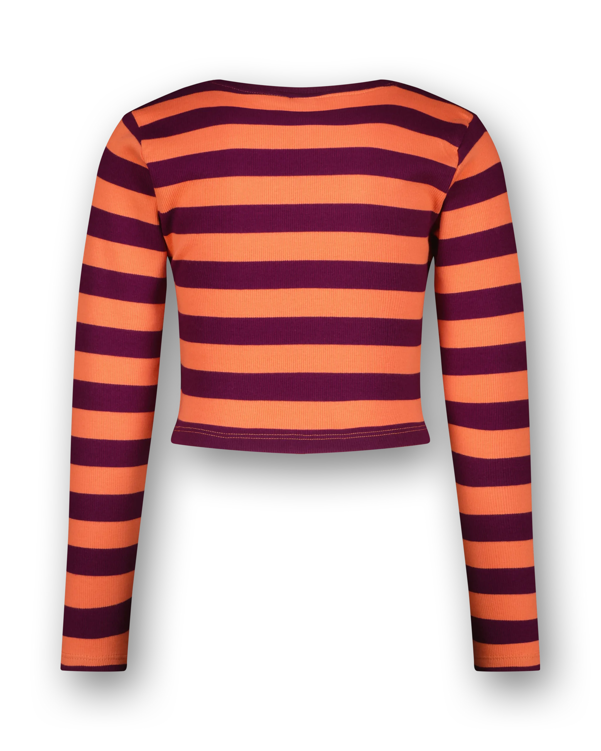 T-shirt G-basic-crop Rib Stripe