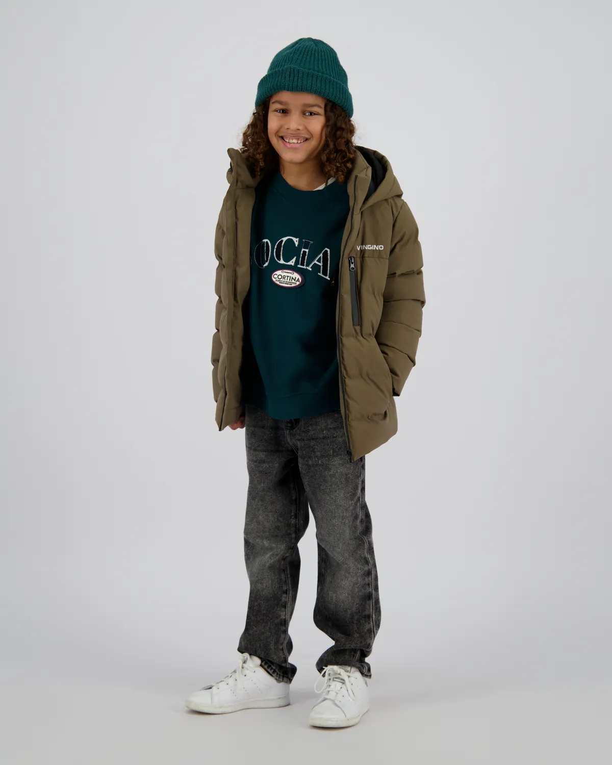 Jungen Jacke Tigel | Braun