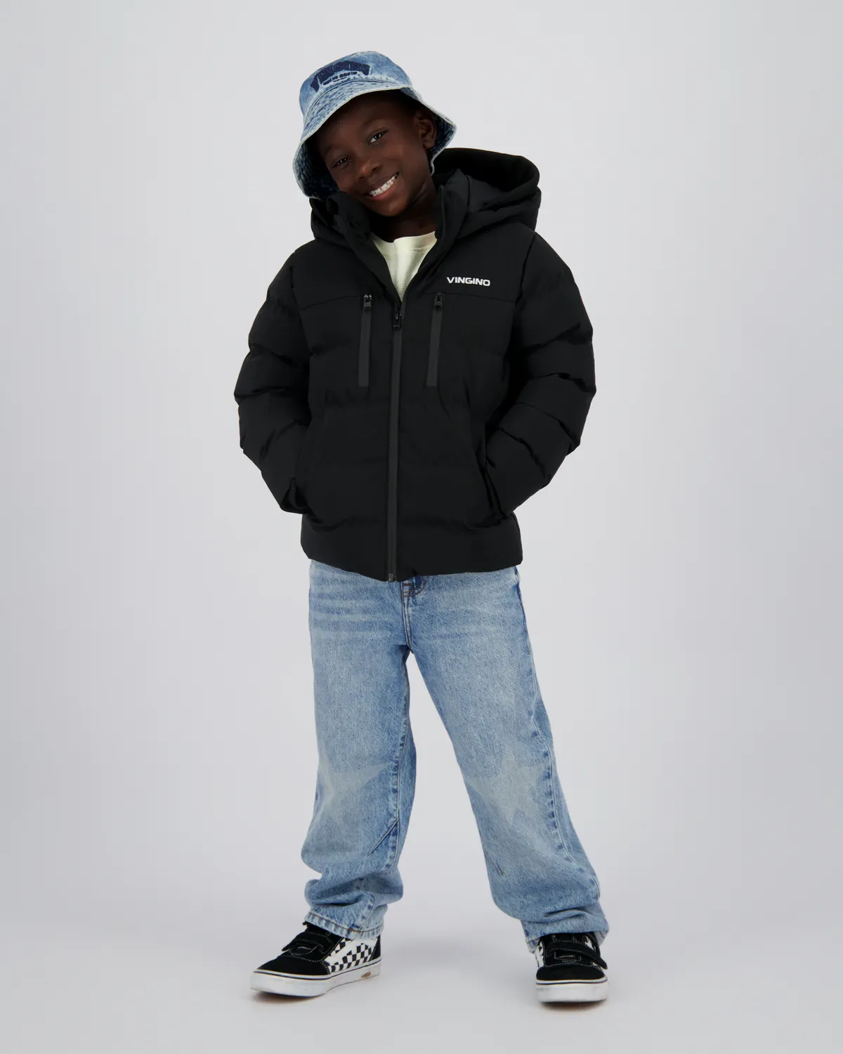 Jungen Jacke Tigel | Schwarz