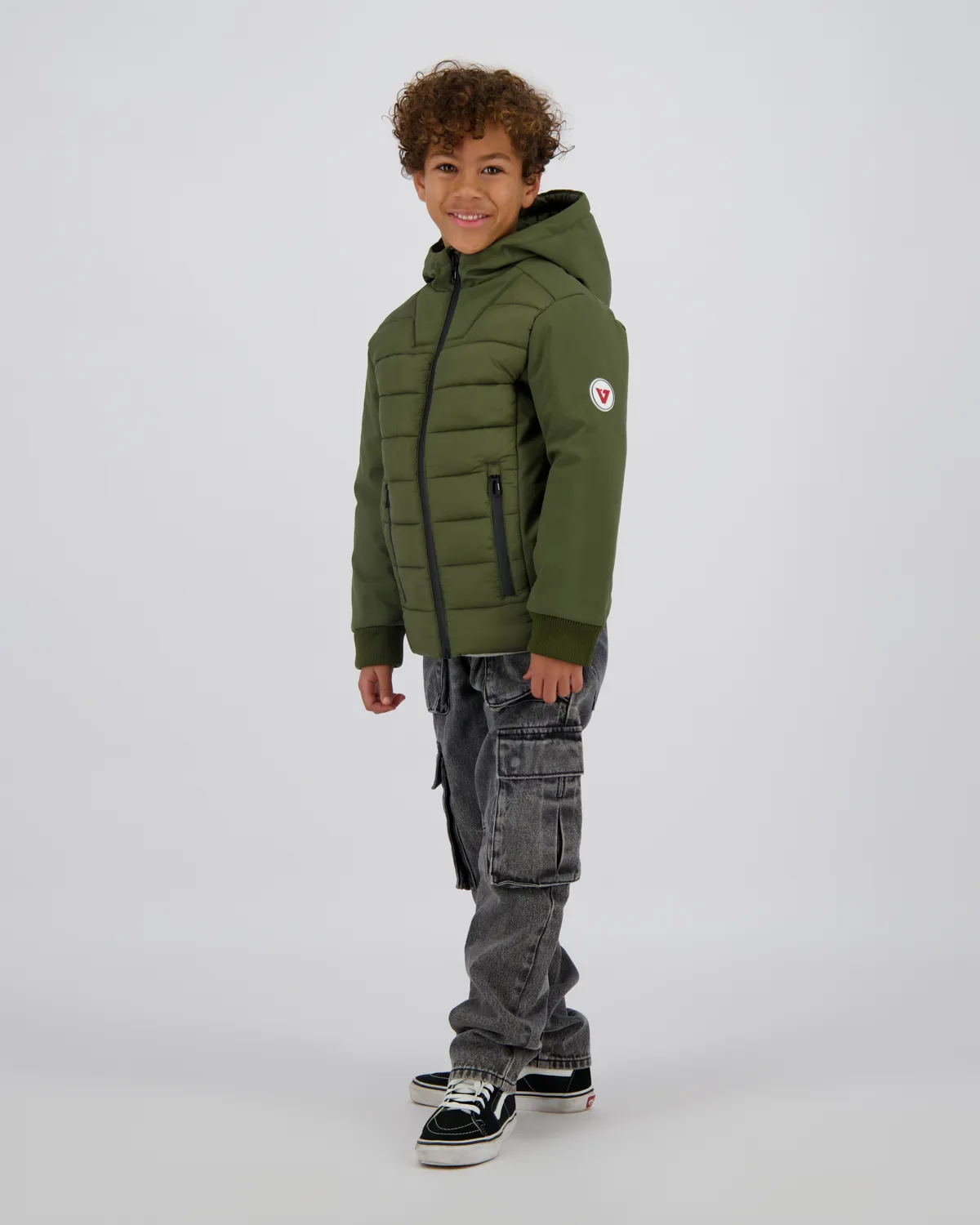 Jungen Jacke Texto | Grün