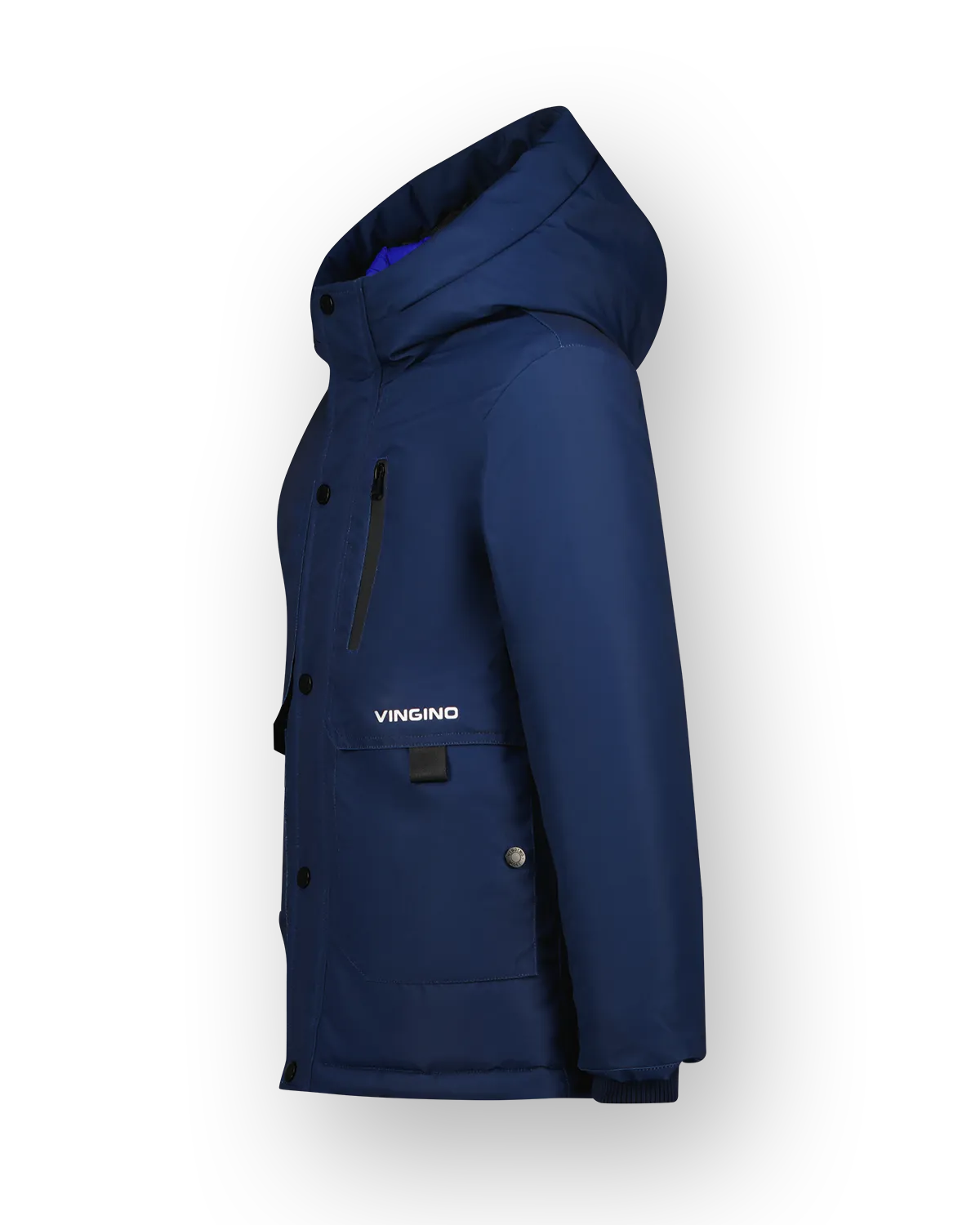 Jungen Long Jacke Tharpa | Blau