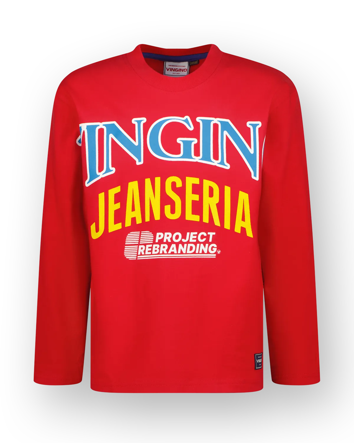 Jungen Longsleeve T-shirt Host | Rot