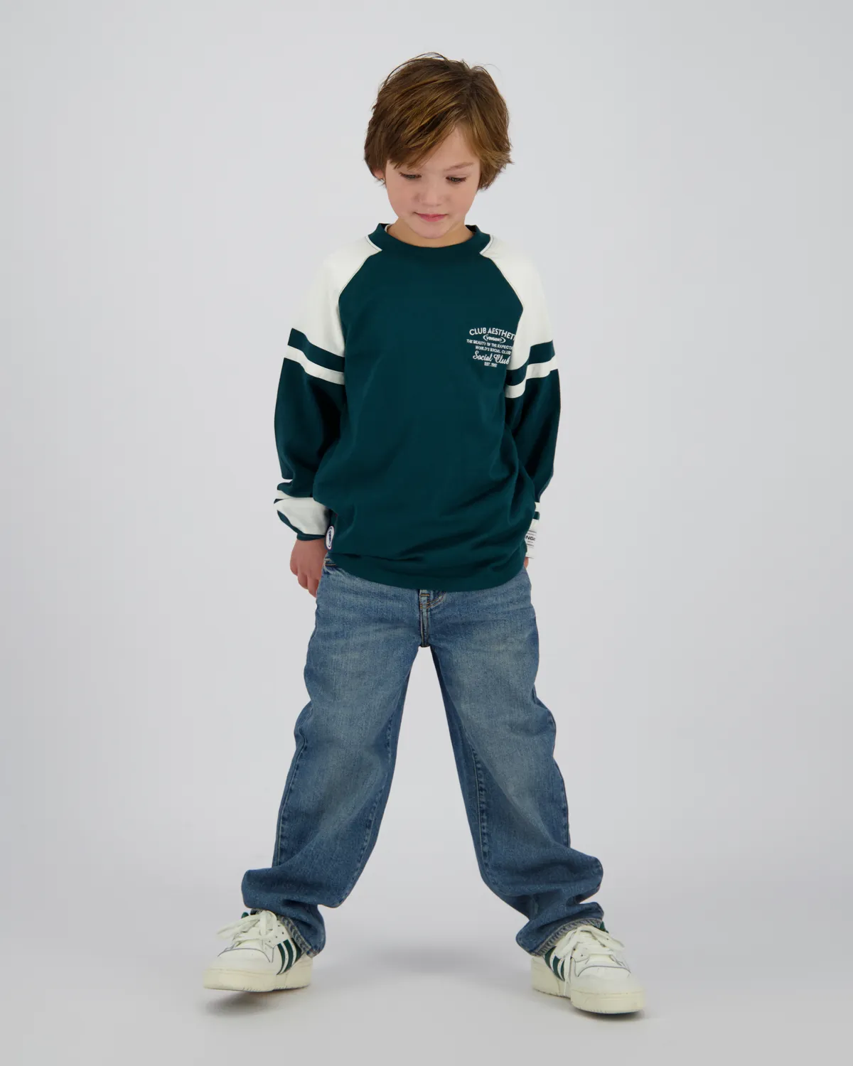 Jungen Oversized T-shirt Hunter | Grün