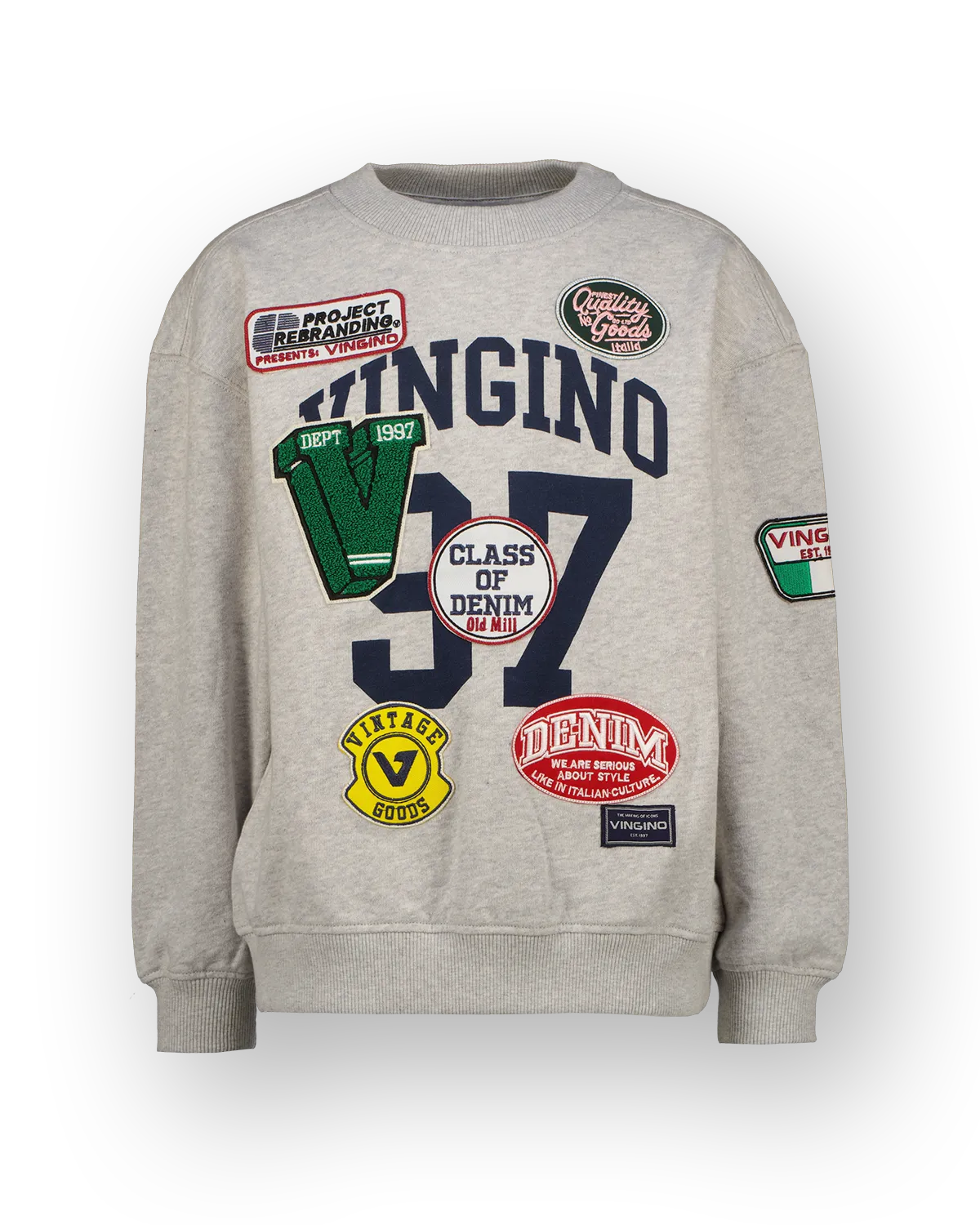 Jungen Sweatshirt Nadge | Grau