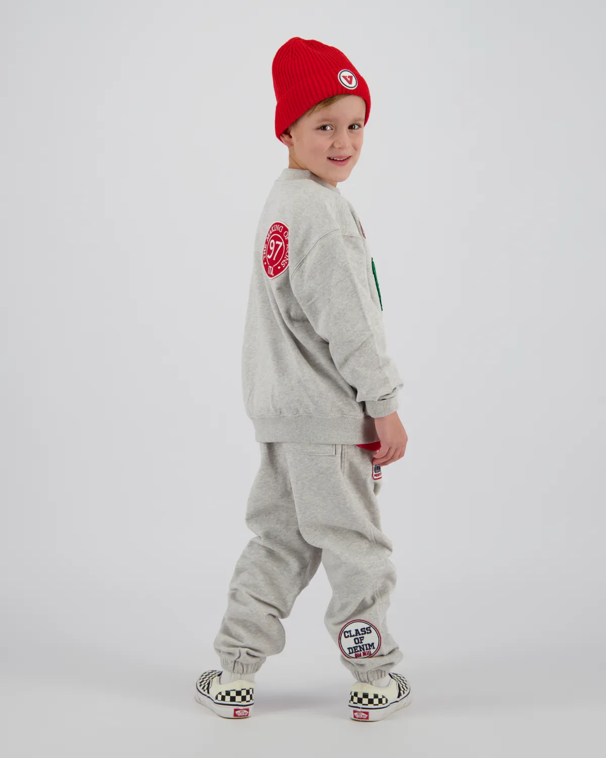 Jungen Sweatshirt Nadge | Grau
