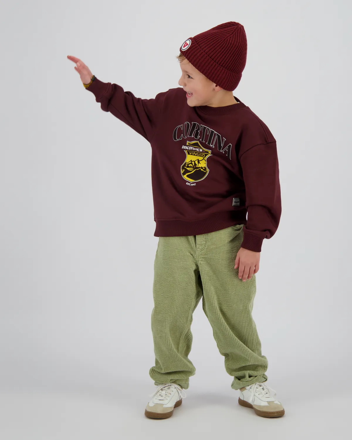Jungen Sweatshirt Nuri | Braun