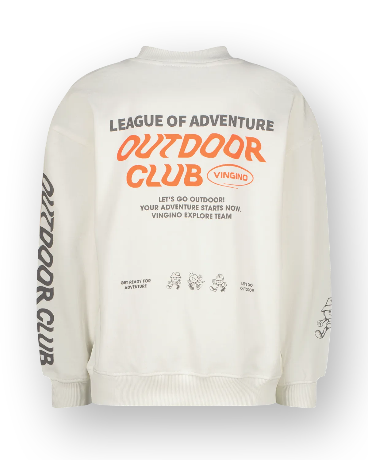 Jungen Sweatshirt Njord | Weiß