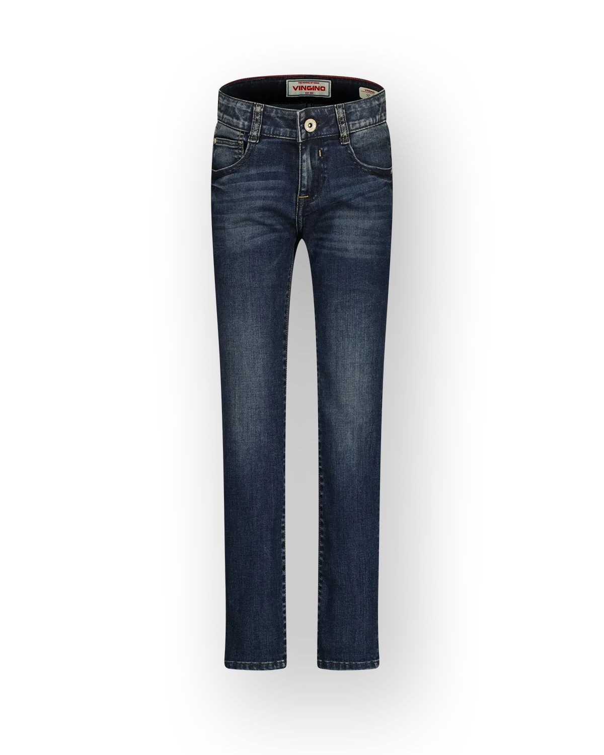 Jungen Slim Jeans Damian | Blau