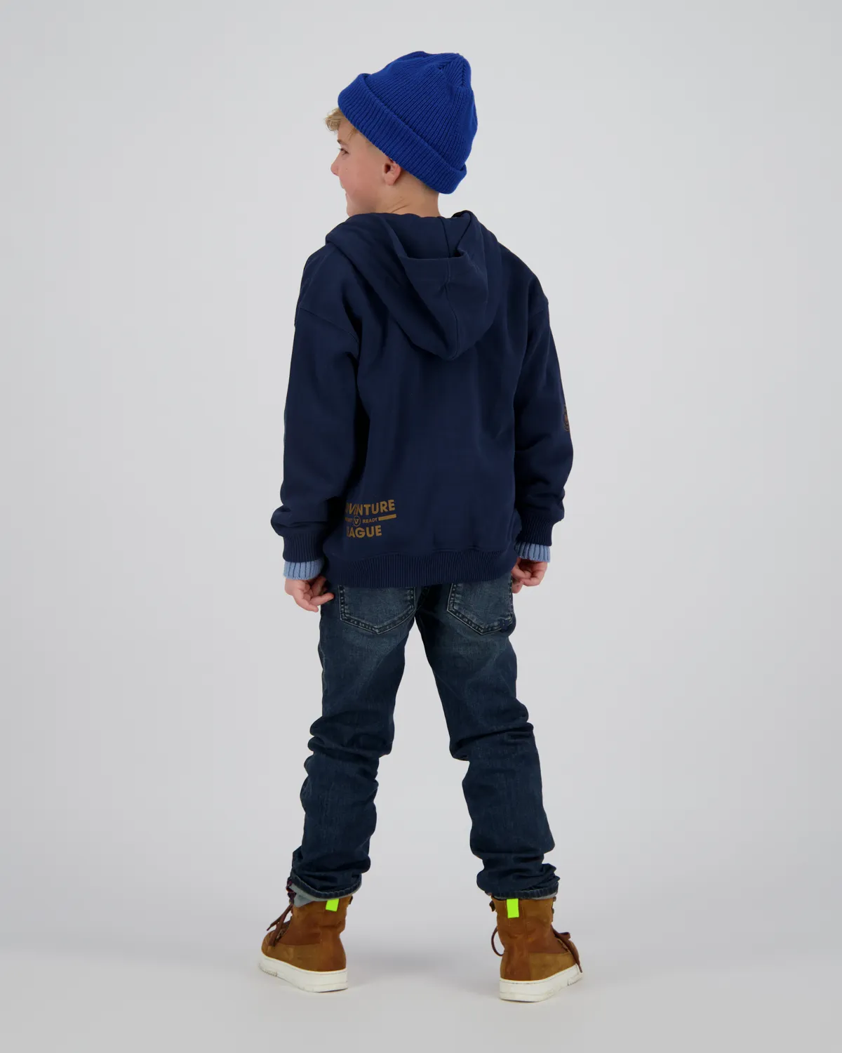 Jungen Slim Jeans Damian | Blau