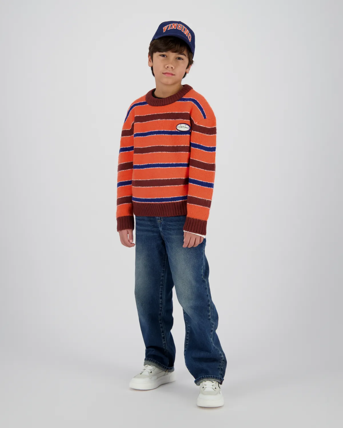 Jungen Relaxed Jeans Gio | Blau