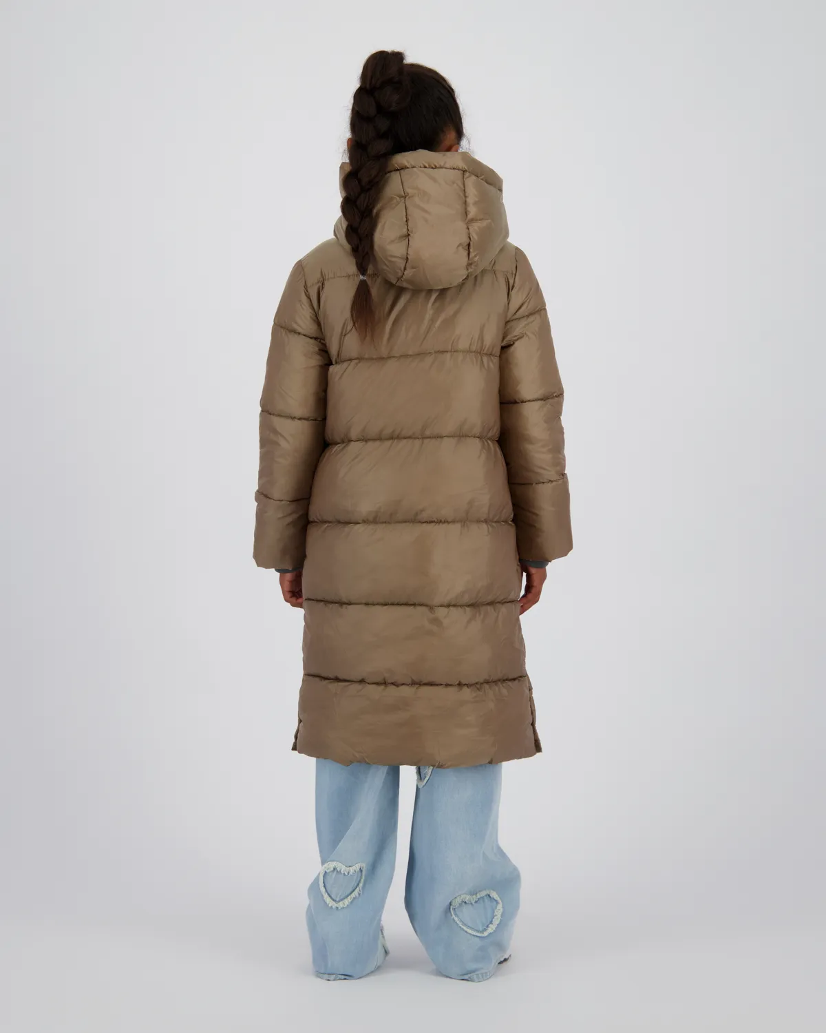 Mädchen Long Jacke Tezzy | Grün