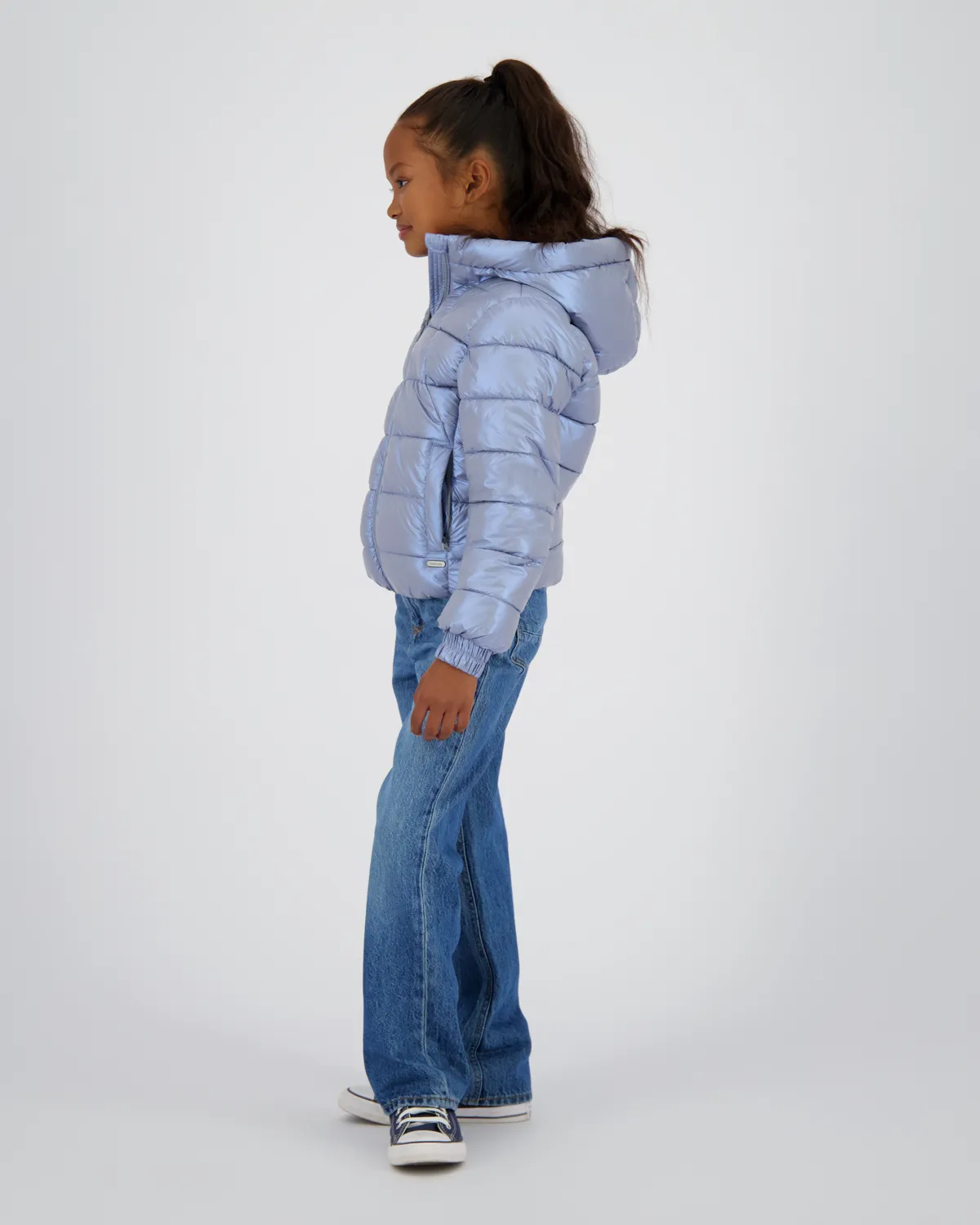 Mädchen Hooded Jacke Tianna | Blau