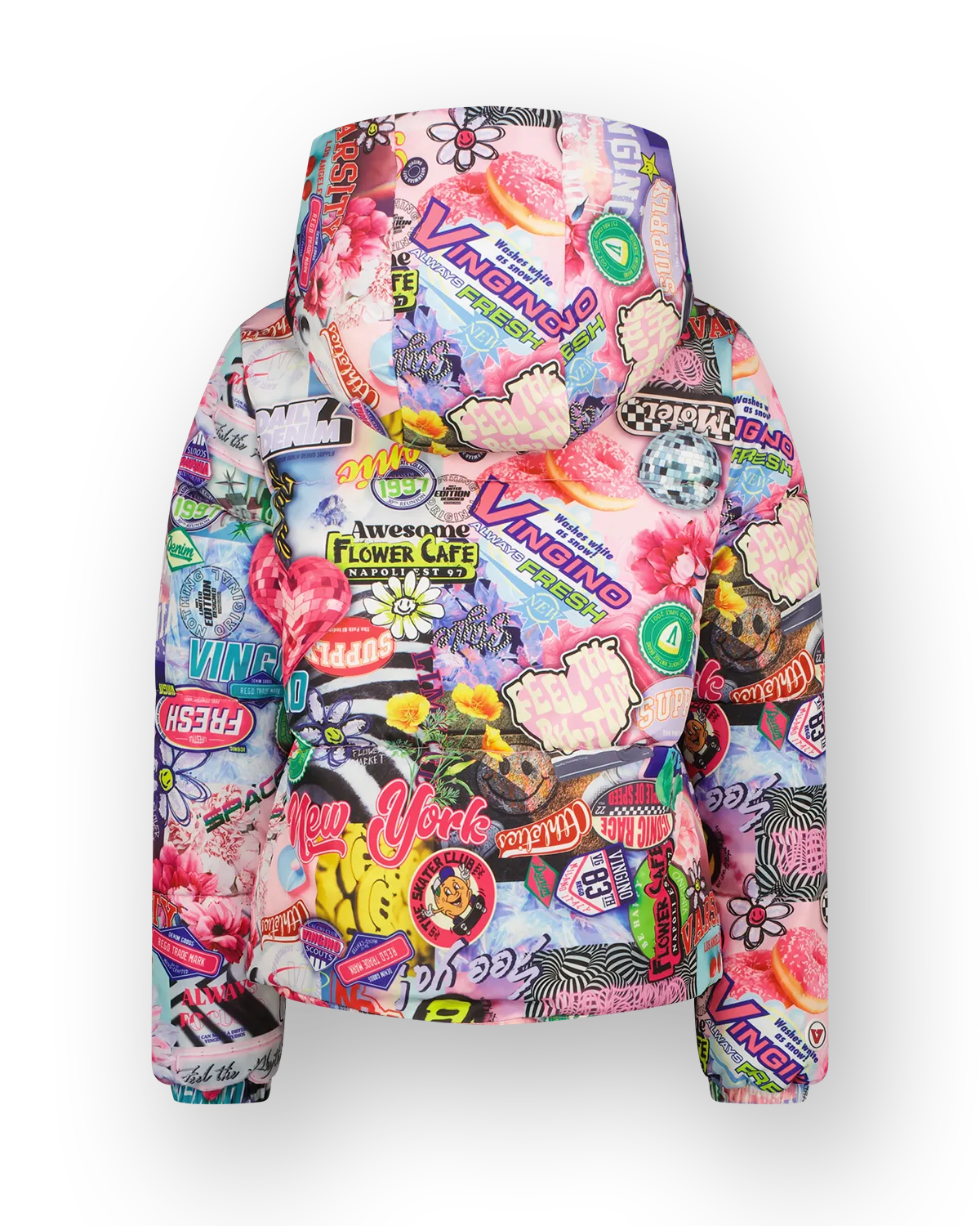 Mädchen Hooded Jacke Tigelle | Rosa