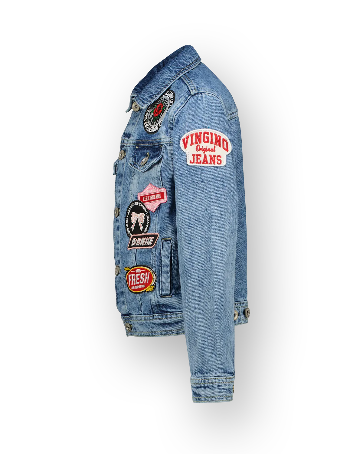 Mädchen Denim Jacke Tillie | Blau