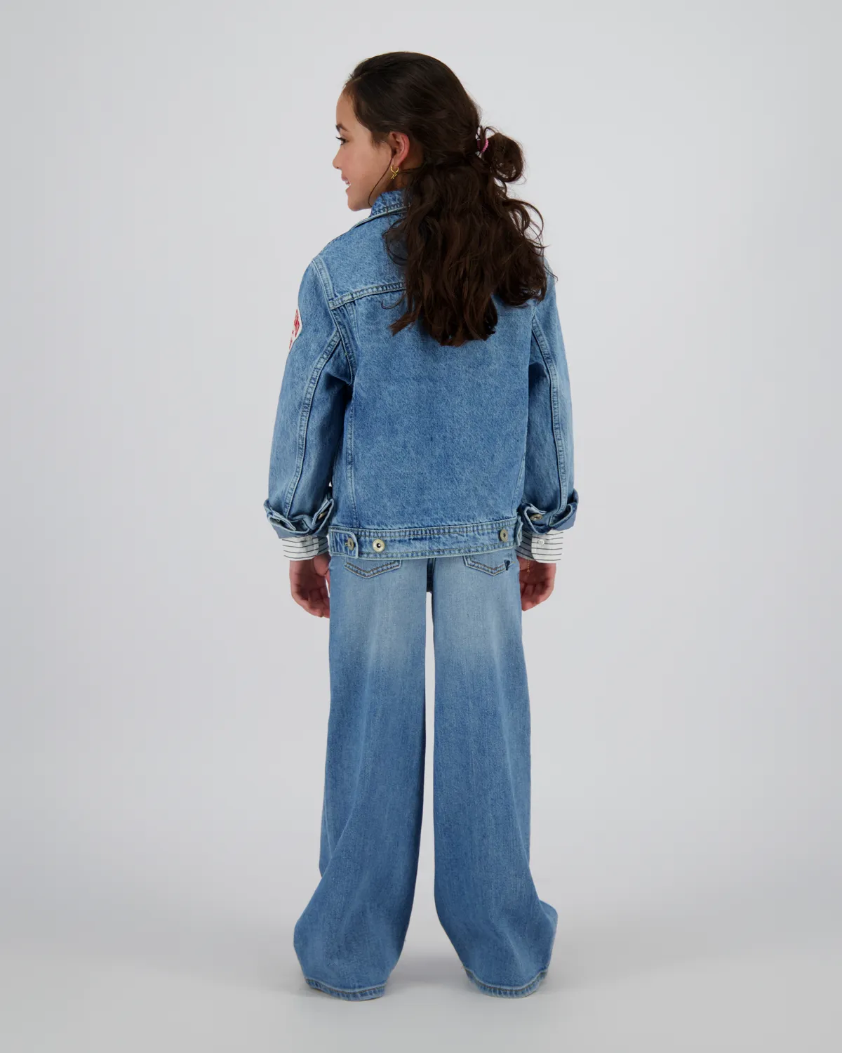 Mädchen Denim Jacke Tillie | Blau
