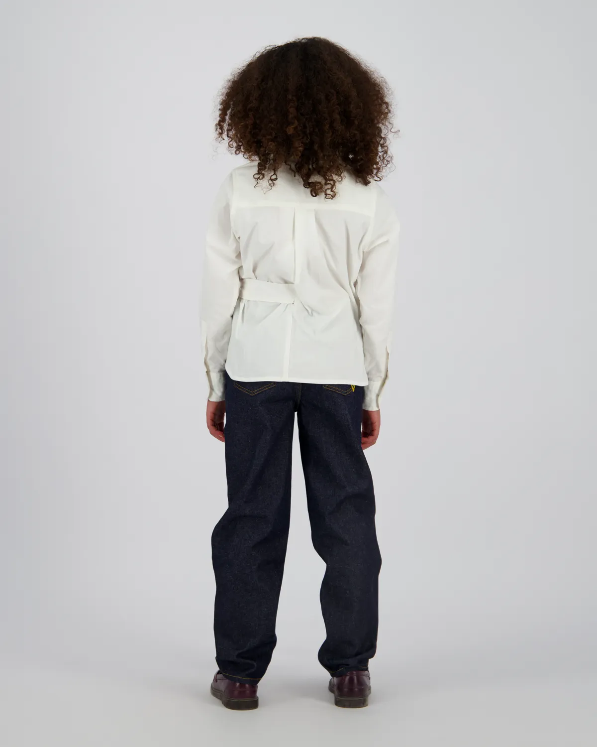 Mädchen Bluse Lovie | Weiß