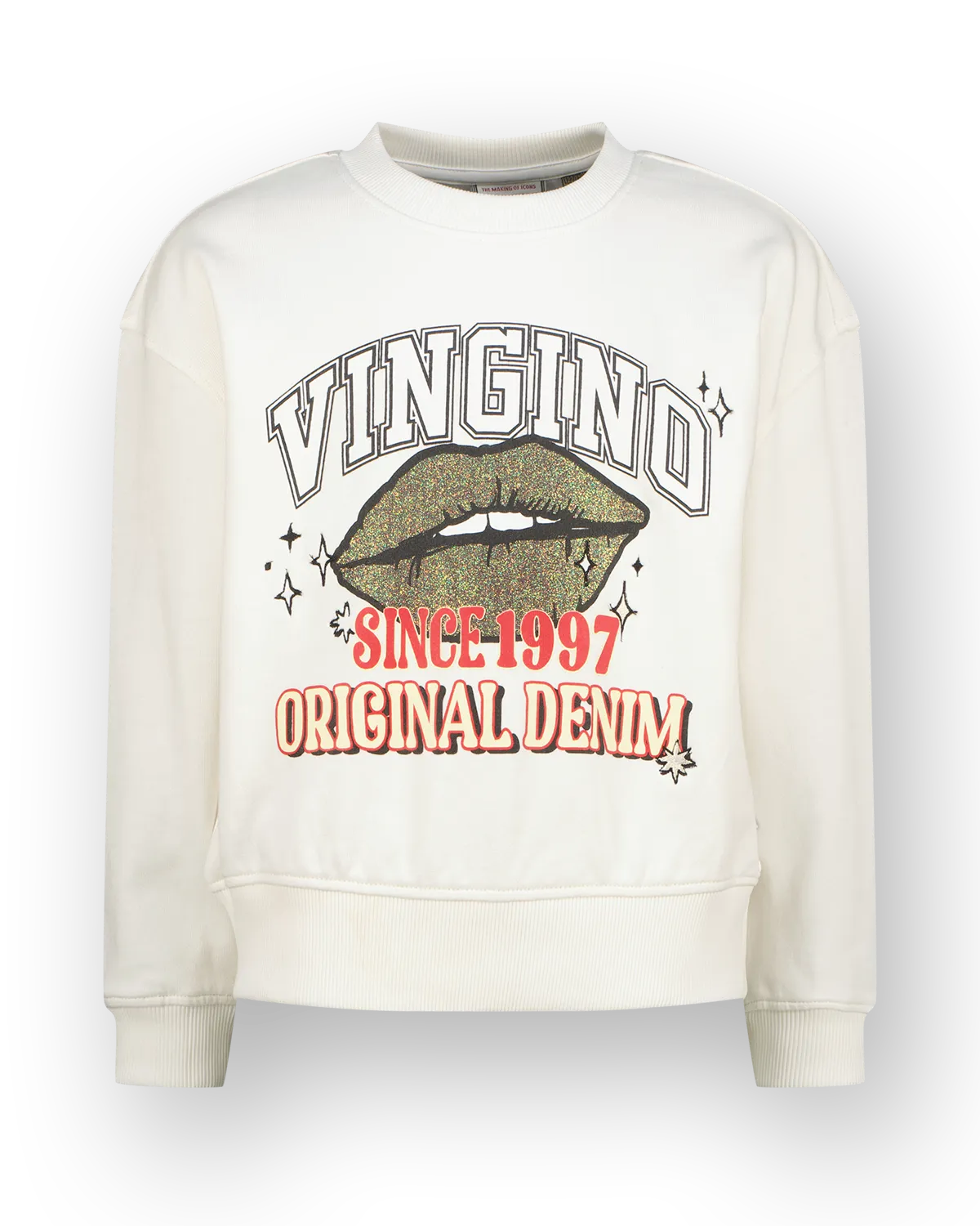 Mädchen Sweatshirt Nisanne | Weiß