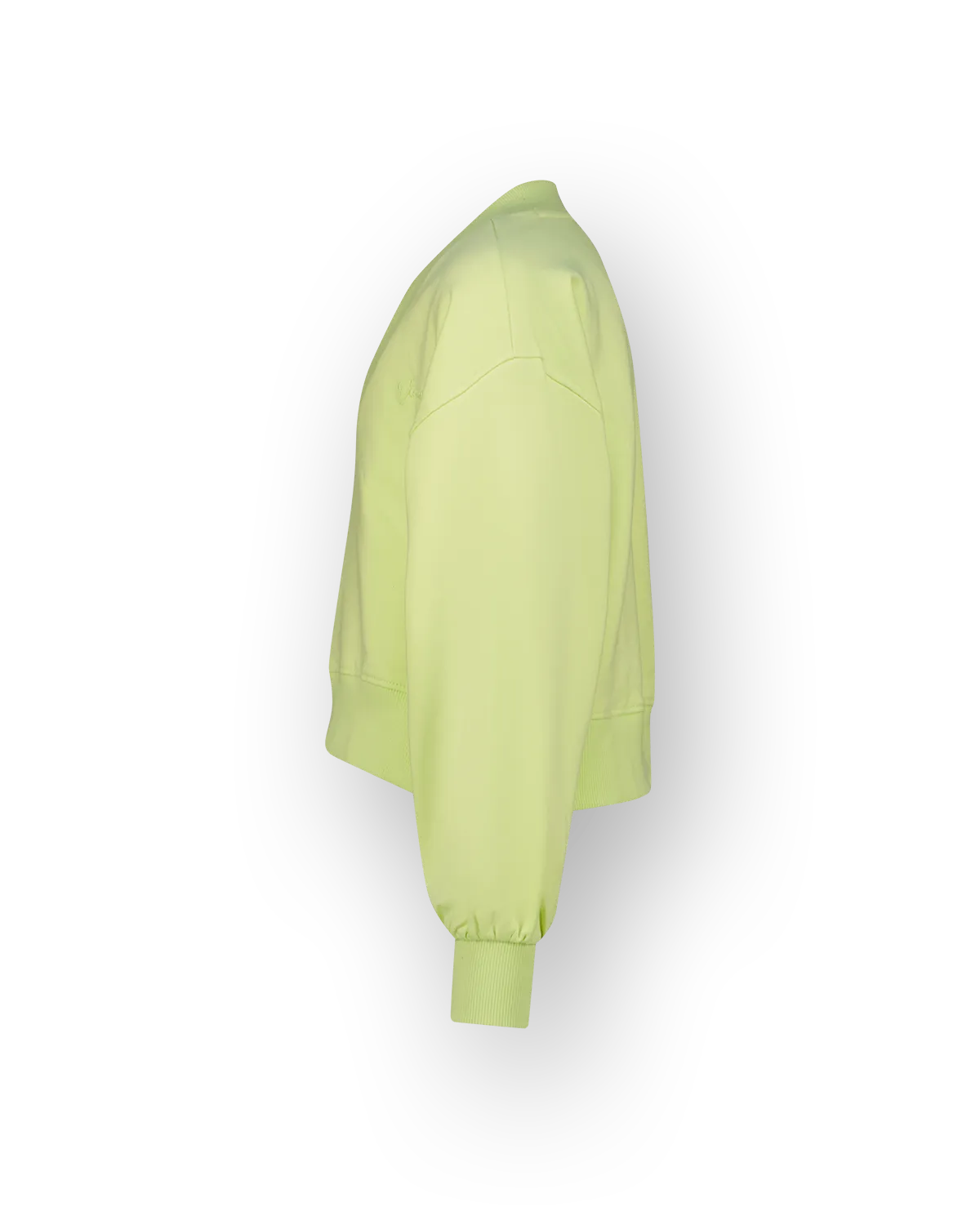 Mädchen Sweatshirt Basic-V neck | Grün