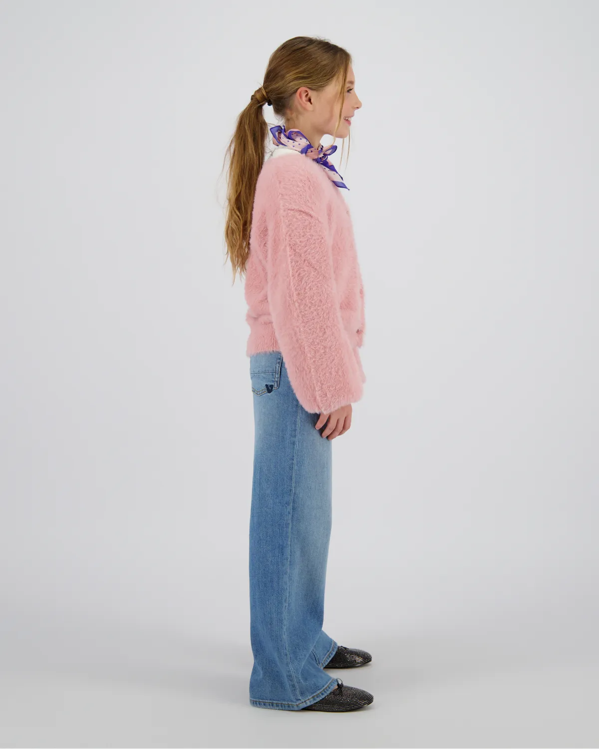 Mädchen Cardigan Monique | Rosa