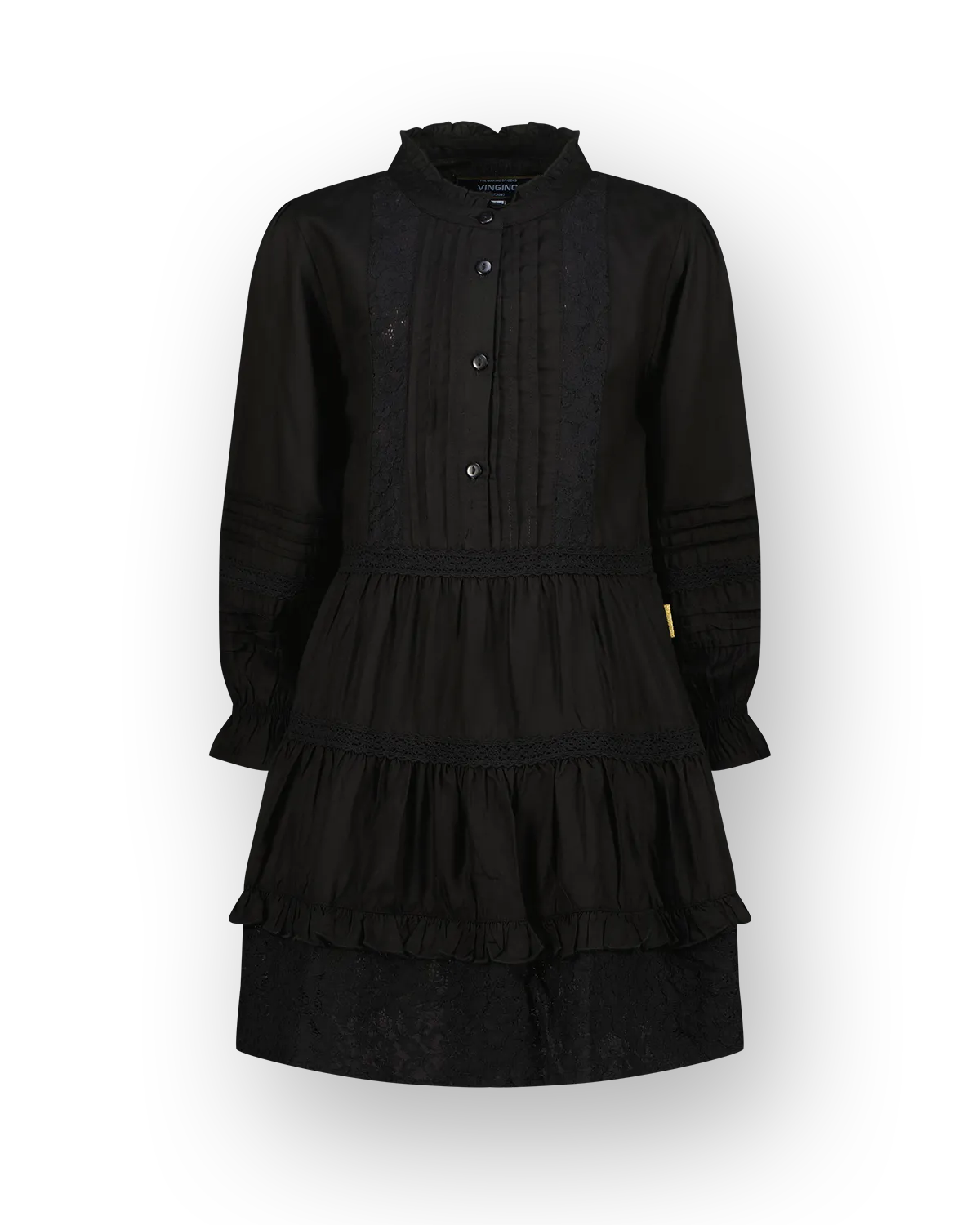 Mädchen Kleid Pavina | Schwarz