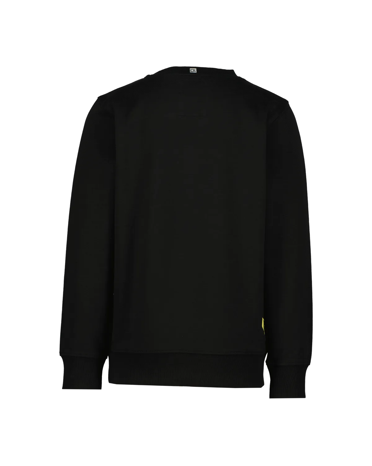 Jungen Sweater Logo-Crew-Messi | Schwarz