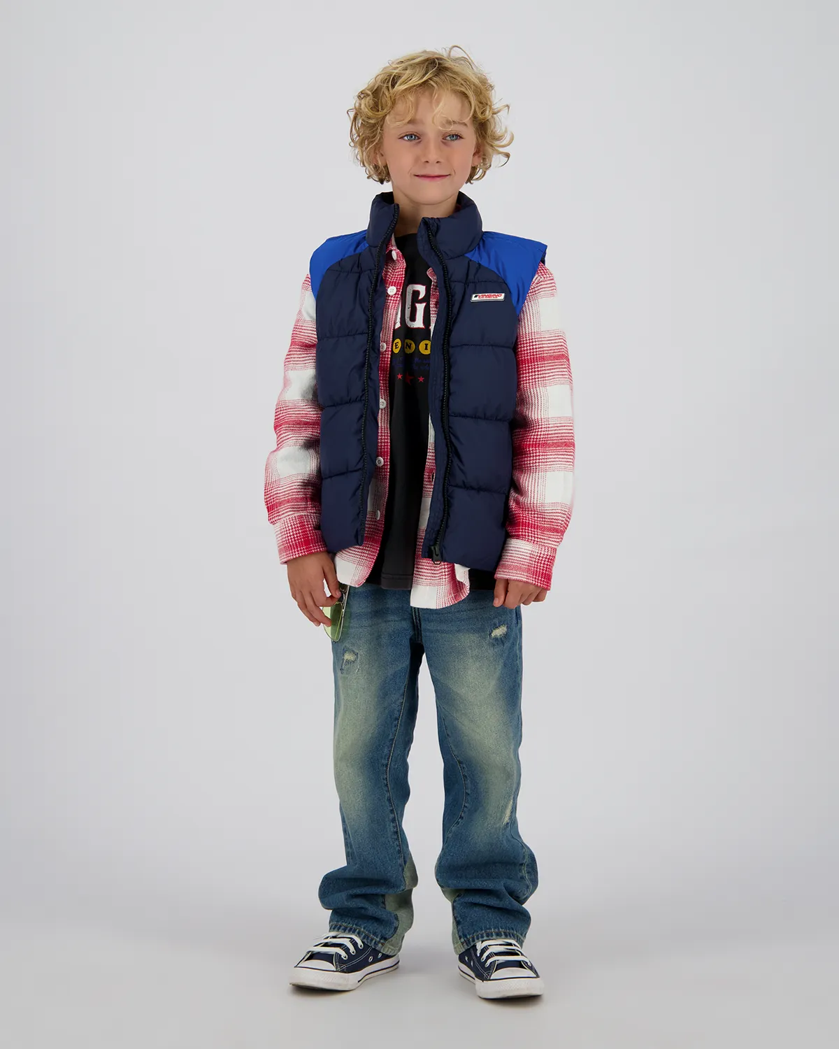 Jungen Körperwärmer Tody | Blau