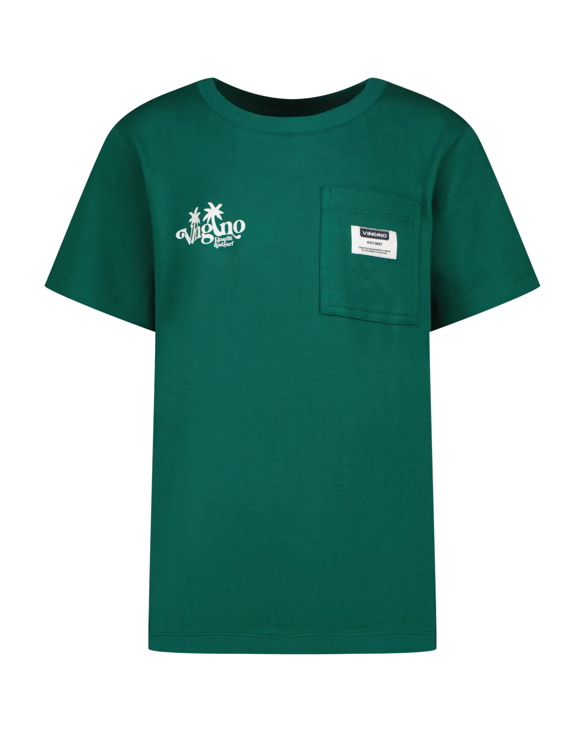 Jungen T-shirt Hitod | Grün