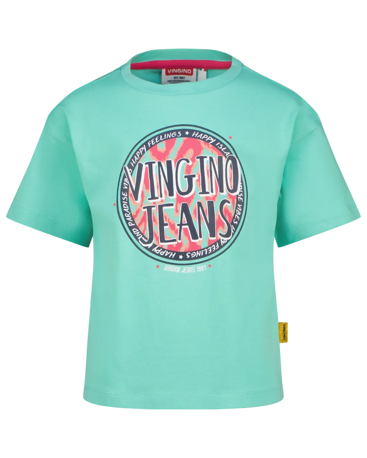 Mädchen Oversized T-shirt Hanza | Grün